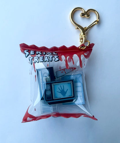 Serial Treats Bag Shaker Charm